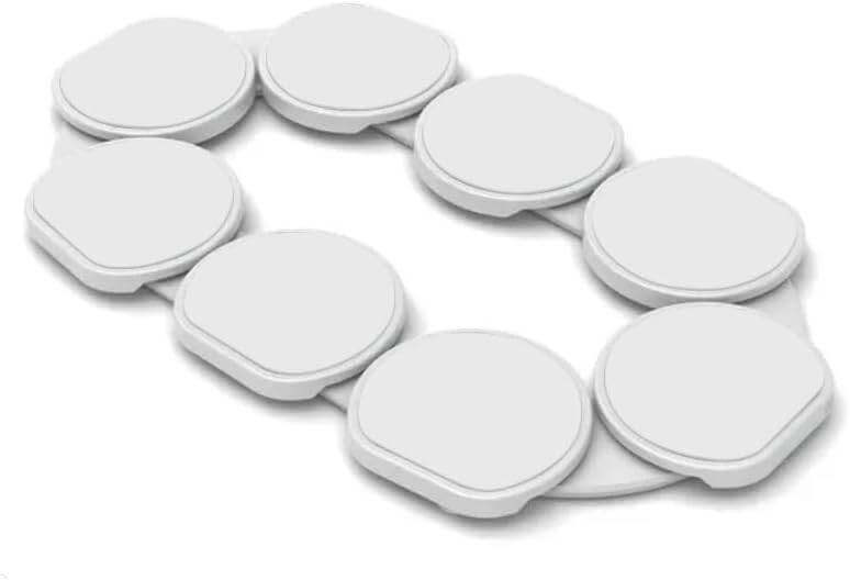 Original Dark Gray - the Lazy Susan Revolution - the First Patented Lazy Susan Turntable White