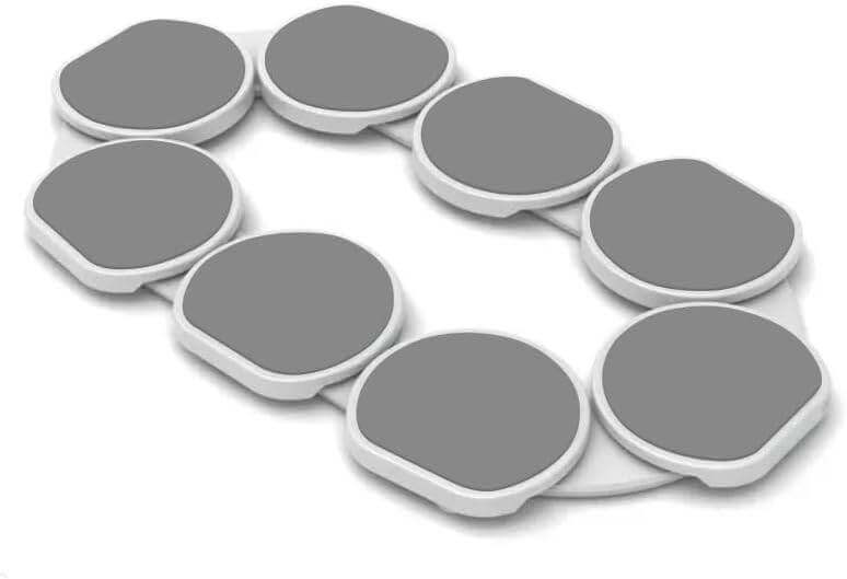 Original Dark Gray - the Lazy Susan Revolution - the First Patented Lazy Susan Turntable Light Gray