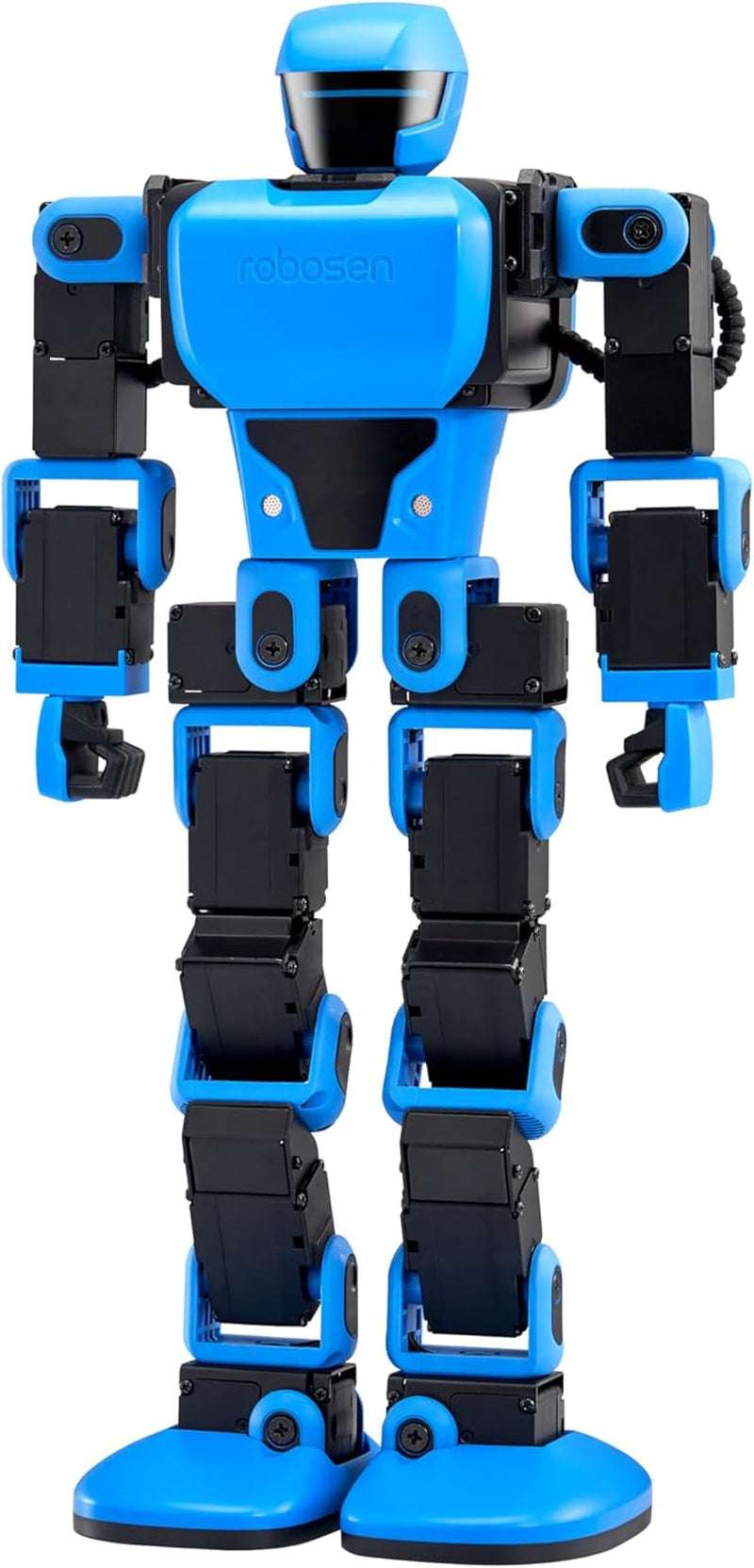 Robosen Interstellar Scout K1 – the Ultimate Robot Gift for Kids and Tech Enthusiasts, with Voice Control, 17 Servo Motors, and App Integration, 13.7-Inch Blue