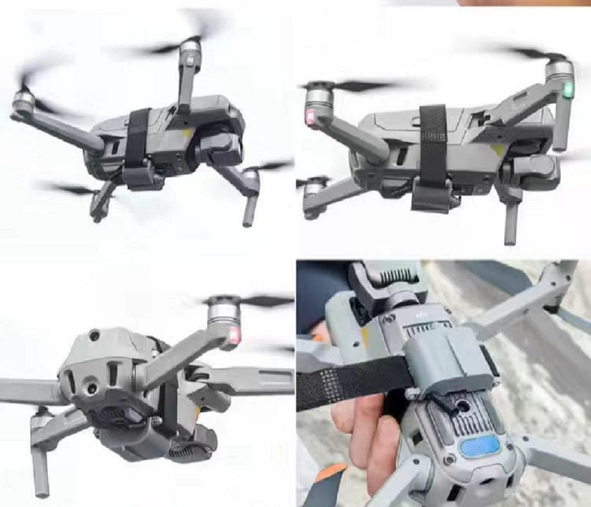 Universal Drone Airdrop System, Release Device, Payload Clip, Airdropper, Fish Bait Delivery Device , Drone Accessories, Compatible with DJI Mavic Mini 4 Pro, Mini 3, Mini 2, Air 2, Air 2S, Air 3, Mavic 3, Mavic 2, Spark (Airdrop Device)