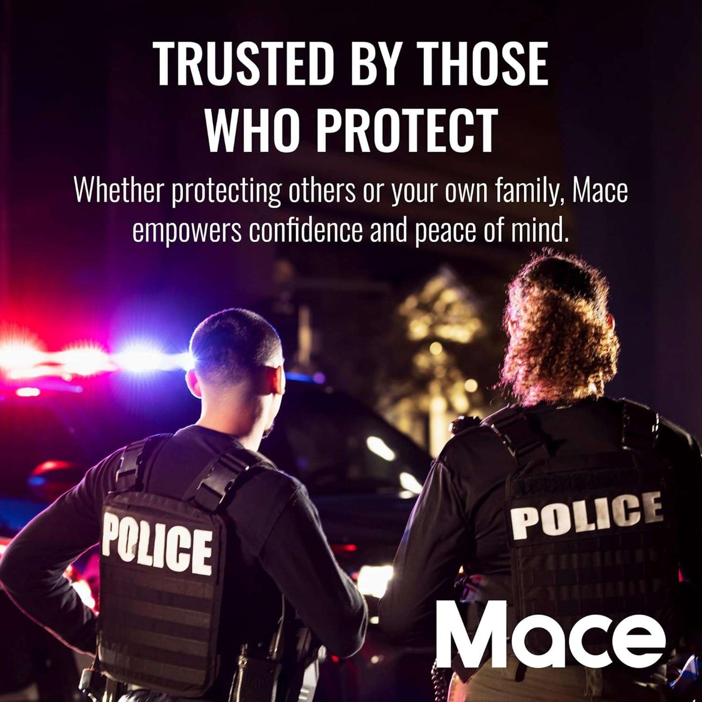 Mace Brand Pepper Gun 2.0 with Pepper Spray & Water Training Cartridge Set, 20 Feet Range, Max Strength 10% OC Formula, Long Lasting UV Dye, LED Strobe, Self Defense Pepper Spray Gun for Women & Men