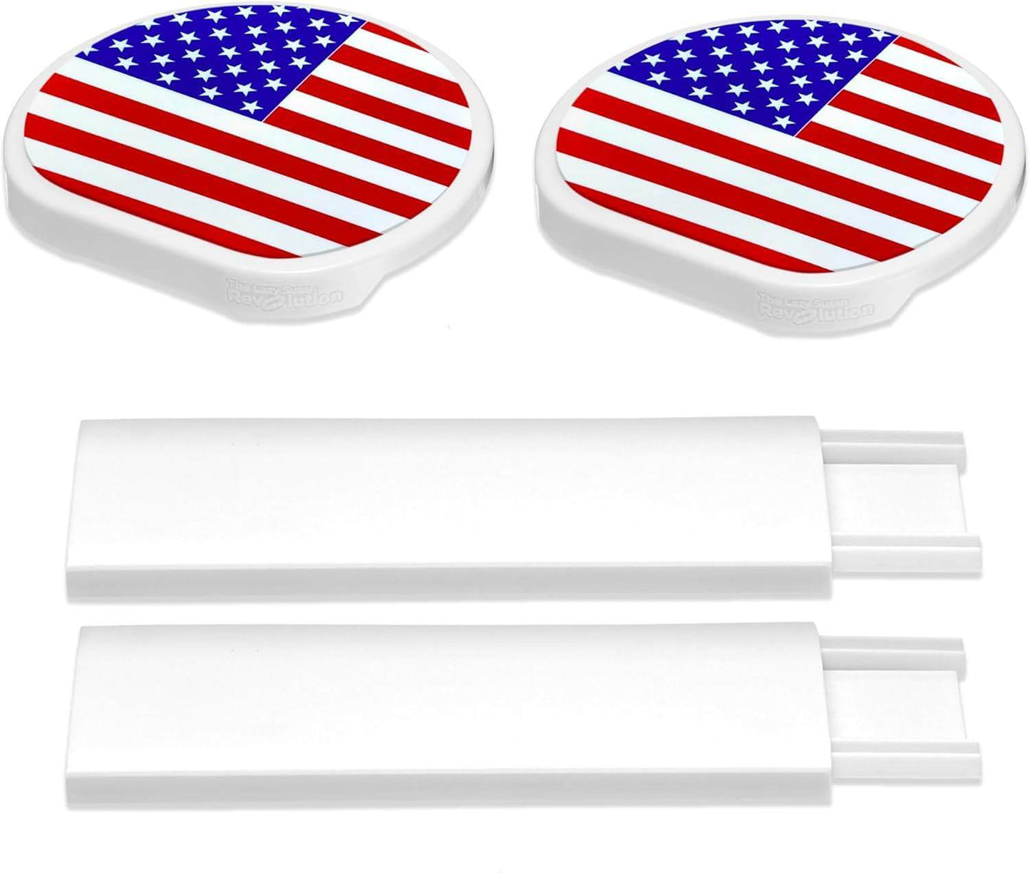 Original Dark Gray - the Lazy Susan Revolution - the First Patented Lazy Susan Turntable Exp Pk - Us Flag