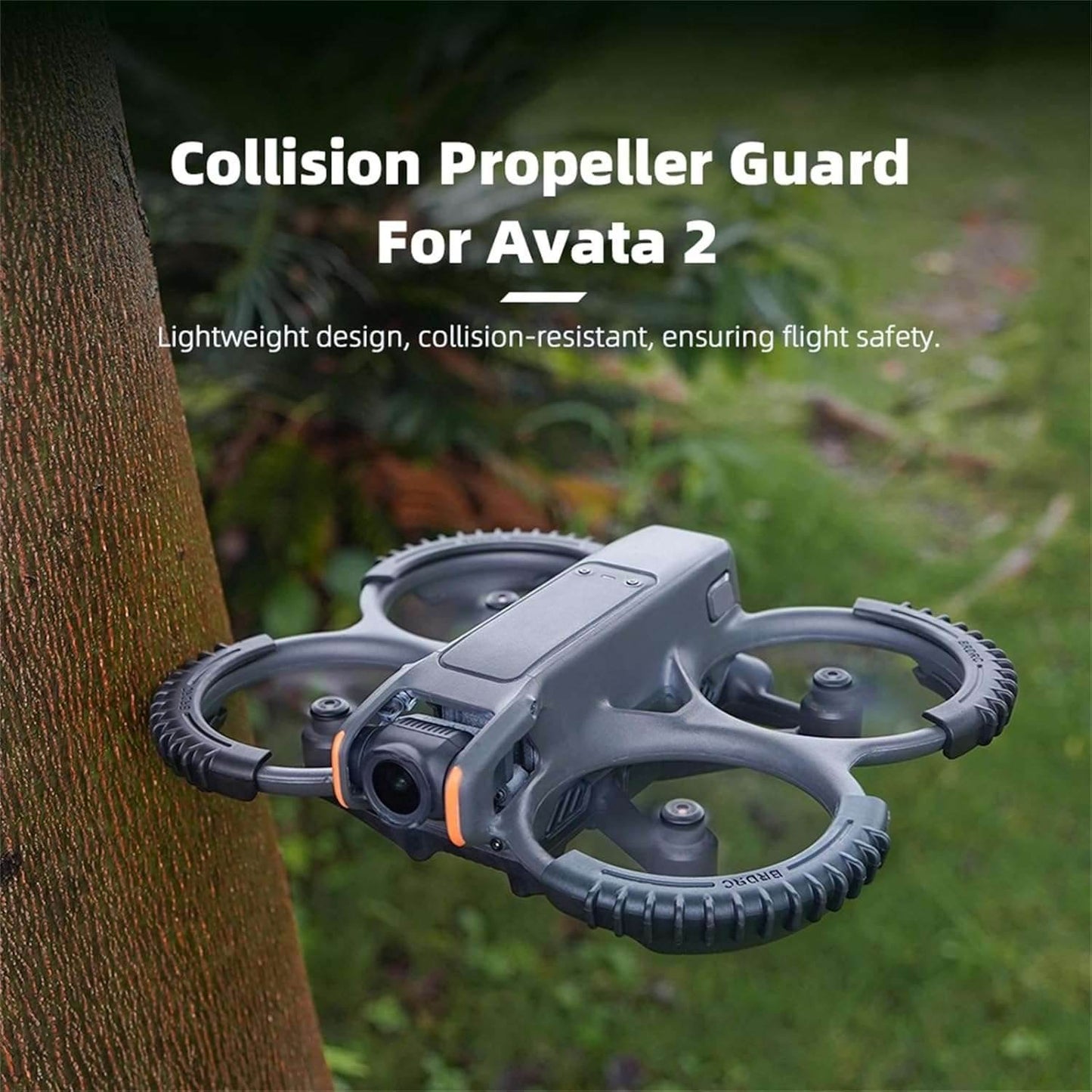Avata 2 Propeller Guard Protector for DJI Avata 2 Drone Protective Bumper Anti-Collision Shockproof Prop Protector for DJI Avata 2 Accessories
