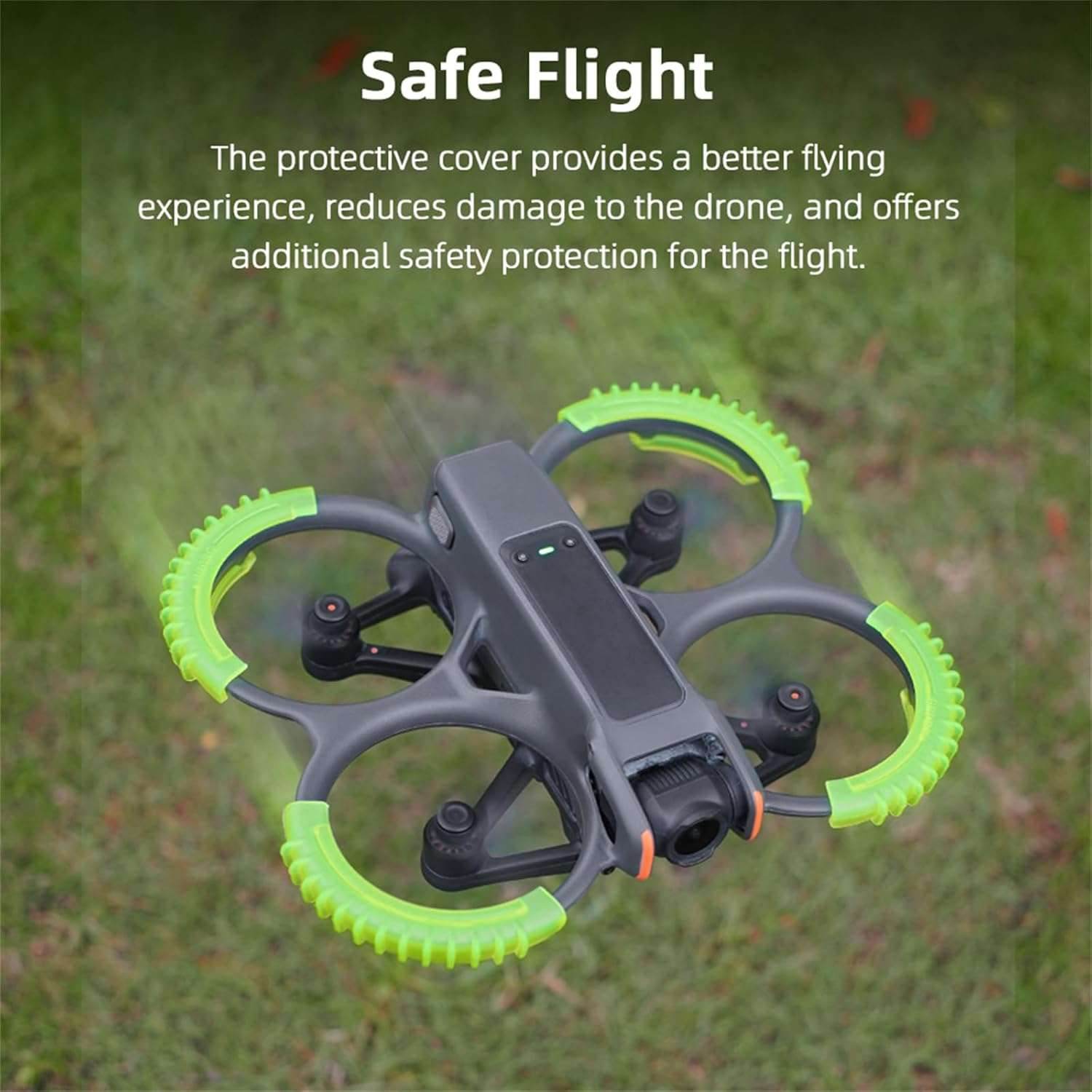 Avata 2 Propeller Guard Protector for DJI Avata 2 Drone Protective Bumper Anti-Collision Shockproof Prop Protector for DJI Avata 2 Accessories
