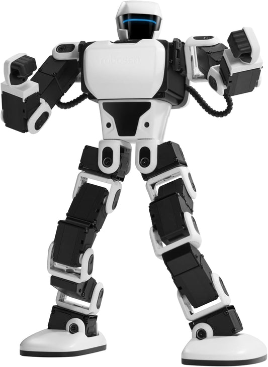 Robosen Interstellar Scout K1 – the Ultimate Robot Gift for Kids and Tech Enthusiasts, with Voice Control, 17 Servo Motors, and App Integration, 13.7-Inch White