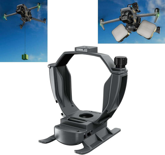 LICHIFIT Drone Airdrop System Universal for DJI Mavic 3 Pro/Mavic 3 Classic/Mavic 3 Drone Multifunctional Payload Release Thrower Transport Delivery Release Dropping Device Default Title