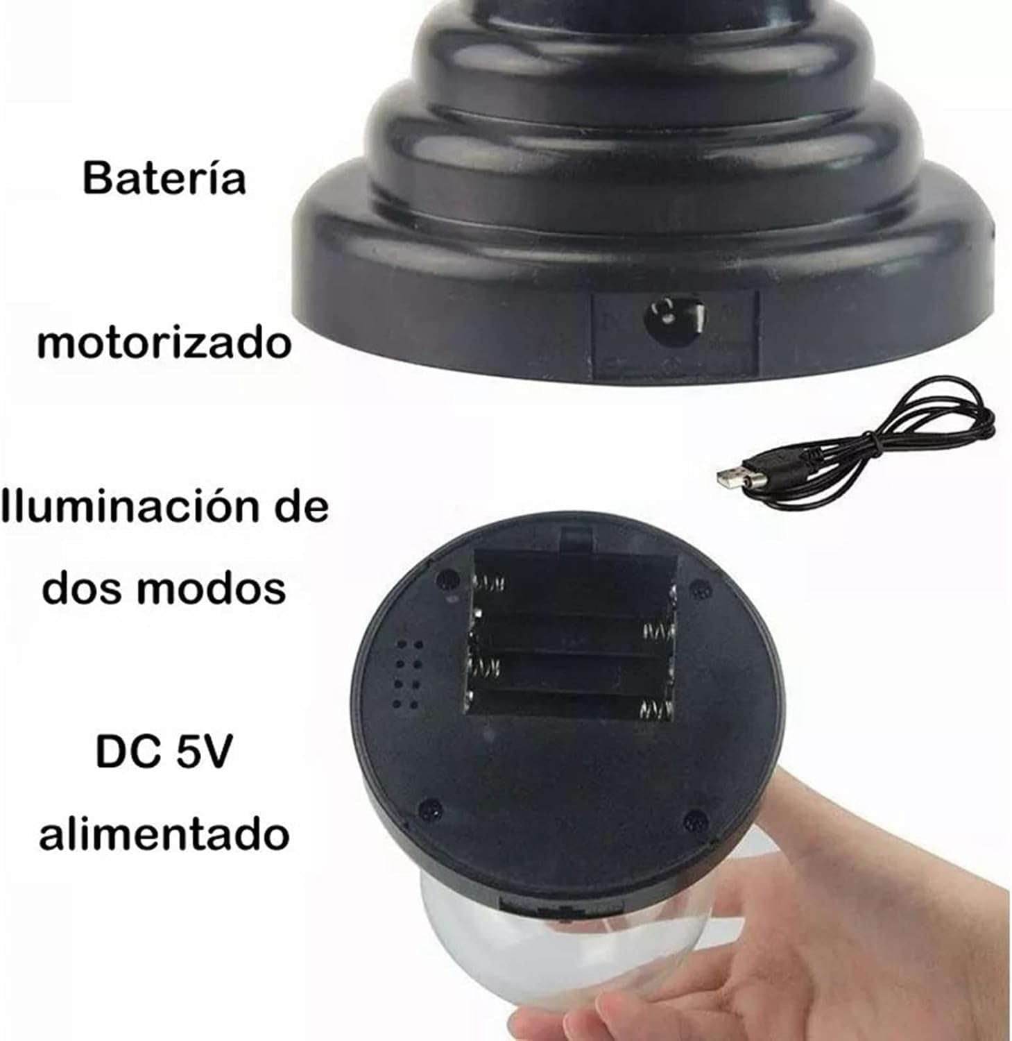 3 Inch Magic Plasma Ball, Touch Sensitive Purifying Air Thunder Lightning Lamp